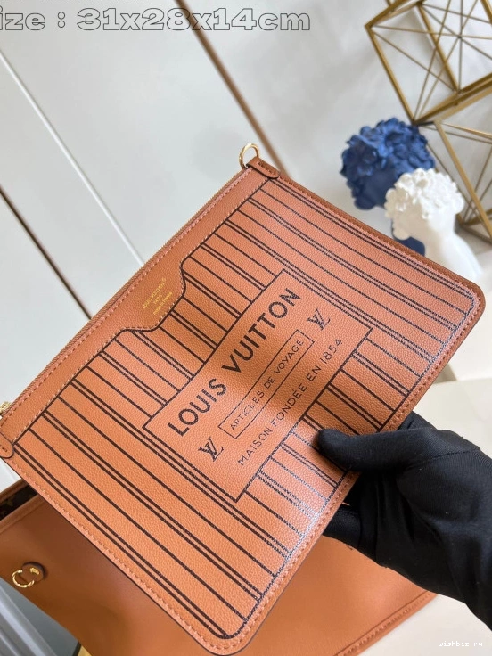 WIS NEVERFULL LOUIS VUITTON MM-31*28*14cm 1212